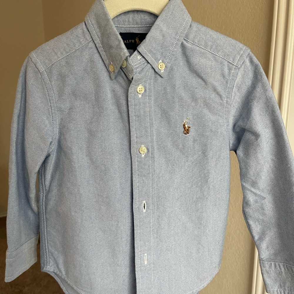 Blue Ralph Lauren Oxford tshirt